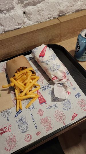 Wrap at Temple of Seitan - Brixton in London