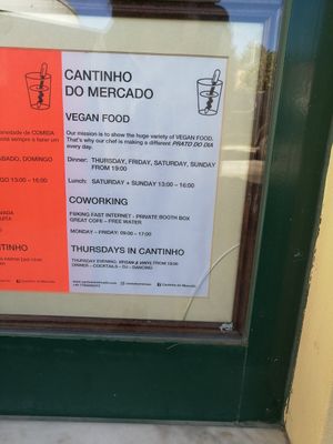 Öffnungszeiten at Cantinho do Mercado in Vila Nova De Milfontes