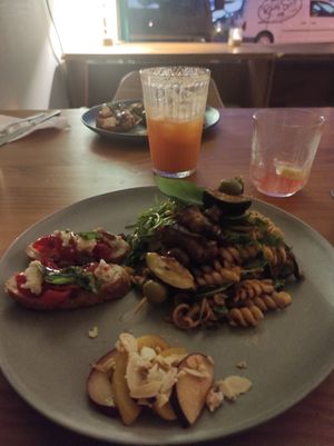 Dish of the day at Cantinho do Mercado in Vila Nova De Milfontes