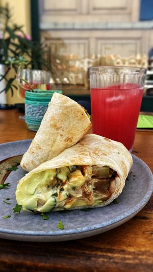 Veg Wrap  at Cantinho do Mercado in Vila Nova De Milfontes