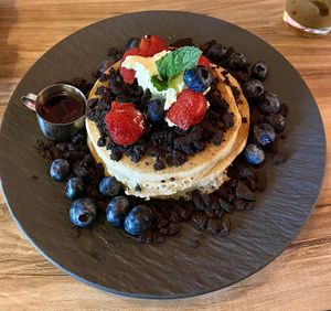 Vegan pancakes💗  at Mr NonNo - Center in Rotterdam