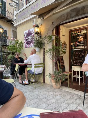   at Amaranto Bistrot in Finale Ligure