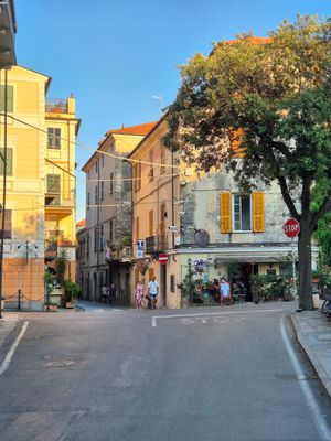 Lokal Außenansicht at Amaranto Bistrot in Finale Ligure