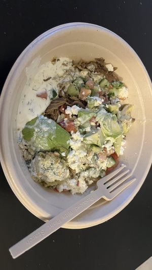 Falafel crunch at CAVA in Woburn