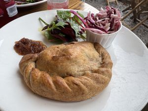 Pasty!  at Cafe Gorge in Cheddar