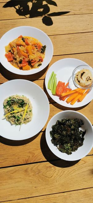 Healthy confort food at Verv Kitchen in Bucharest