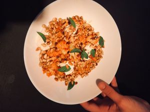 Cauliflower hispi at Verv Kitchen in Bucharest