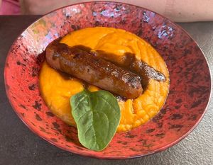 Beyond sausage and purée   at Verv Kitchen in Bucharest