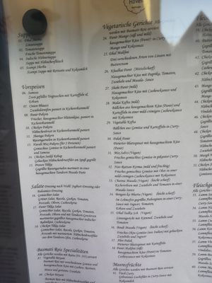  at Restaurant Haveli in Hattingen