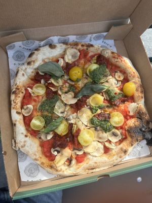   at Eric's Pizza in Hunstanton