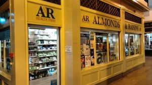 nice shop at Almonds and Raisins in Newcastle Upon Tyne