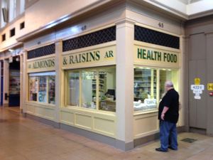 main front of shop  at Almonds and Raisins in Newcastle Upon Tyne