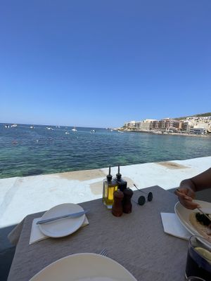 Bay view   at Unwine'd in Marsalforn