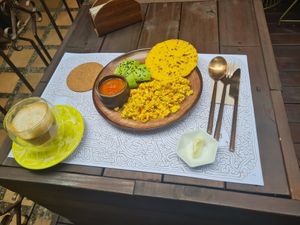 Perfect breakfast at AMA in Medellin