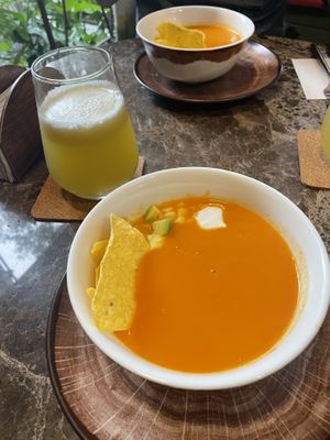 Soup  at AMA in Medellin