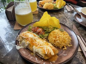 Main plate  at AMA in Medellin