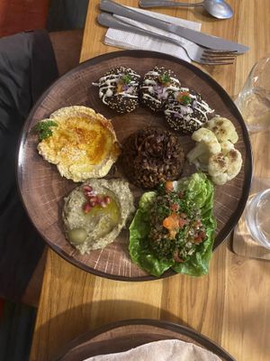 Arabic dish - friend loved it  at AMA in Medellin