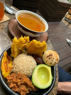 Menu of the day   at AMA in Medellin