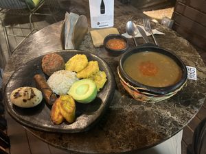 Bandeja Paisa Viernes  at AMA in Medellin