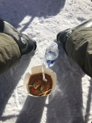 Stir fry at Wok Ski Val Thorens in Hauteluce