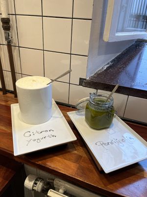 Dressings   at Cafe Hangmattan in Gothenburg