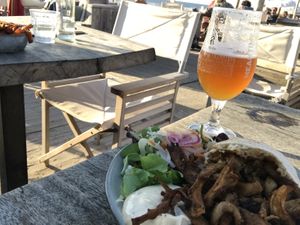 Mushroom shawarma   at Noosa in Zandvoort