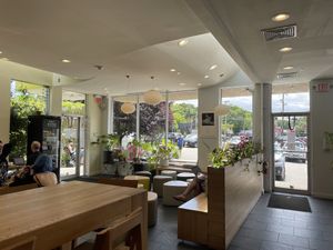   at Wildflour Vegan Bakery and Juice Bar in Pawtucket