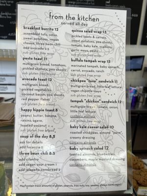   at Wildflour Vegan Bakery and Juice Bar in Pawtucket