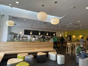   at Wildflour Vegan Bakery and Juice Bar in Pawtucket