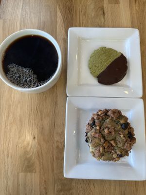   at Wildflour Vegan Bakery and Juice Bar in Pawtucket