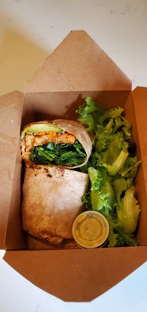  at Wildflour Vegan Bakery and Juice Bar in Pawtucket