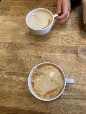 Latte’s  at Wildflour Vegan Bakery and Juice Bar in Pawtucket
