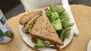  at Wildflour Vegan Bakery and Juice Bar in Pawtucket