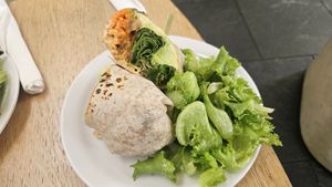  at Wildflour Vegan Bakery and Juice Bar in Pawtucket