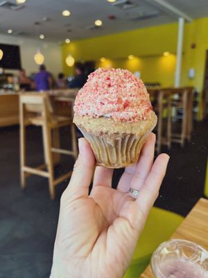   at Wildflour Vegan Bakery and Juice Bar in Pawtucket
