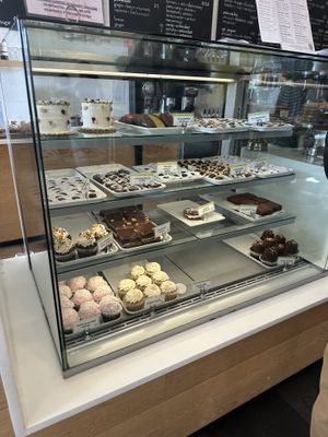 Cases  at Wildflour Vegan Bakery and Juice Bar in Pawtucket
