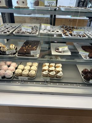 Cases  at Wildflour Vegan Bakery and Juice Bar in Pawtucket