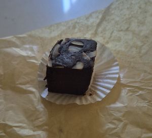 Sweet Potato Fudge at Wildflour Vegan Bakery and Juice Bar in Pawtucket