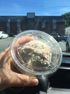 Vegan ice cream. Won awards against non-vegan ice creams!  at Wildflour Vegan Bakery and Juice Bar in Pawtucket