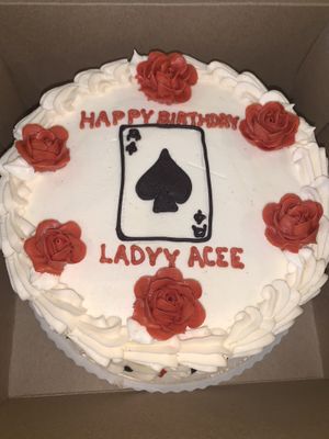 Custom made pumpkin cake for my bday!👑 at Wildflour Vegan Bakery and Juice Bar in Pawtucket