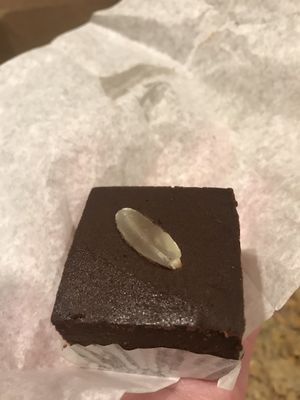 Sweet potato fudge at Wildflour Vegan Bakery and Juice Bar in Pawtucket