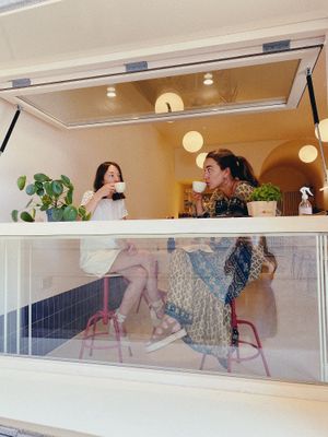 Great coffee at Yum Baaar in Segovia