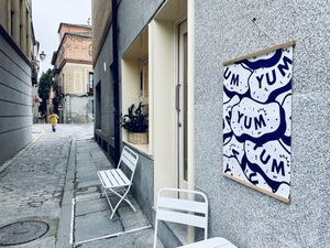 Entrance  at Yum Baaar in Segovia