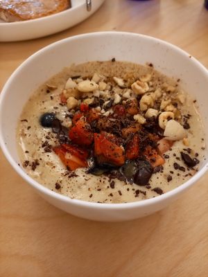 Porridge at Yum Baaar in Segovia