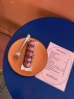 Black currant   at Eklerownia in Gdansk