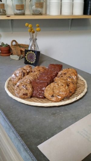 Fresh baked goods...looks good! at Hip Vegan in Ojai