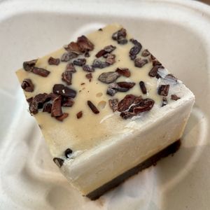 Peanut Butter & Cacao Cheesecake   at Hip Vegan in Ojai