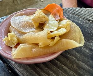 Pickled veggies  at Hip Vegan in Ojai