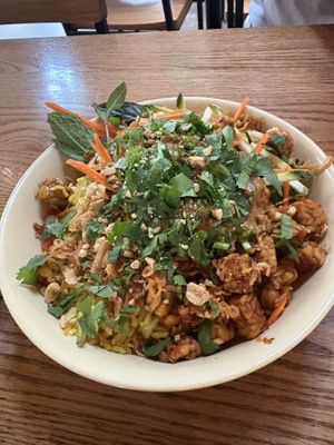 Tiger Bowl was fresh with just the right amount of tang. The tempeh was fantastic !  at Hip Vegan in Ojai