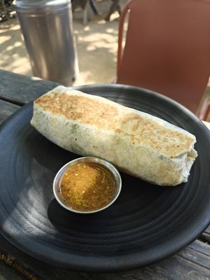 Burrito at Hip Vegan in Ojai